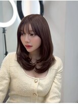 ラル 立川南口(lar)&nbsp;ゆ_黒髪小顔オリーブグレーココアベージュクラゲヘアー