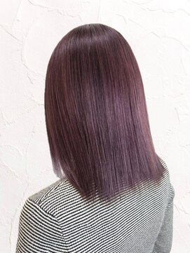 透明感抜群◆シアーラベンダー【紫原美容室/鹿児島美容室】