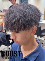ルースト 渋谷店(ROOST)&nbsp;MEN’S HAIR/波巻ツイストスパイラル/フェザーパーマ/眉毛/渋谷