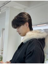 スキルアイマ(SKILL ima) センターパート/ニュアンスパーマ