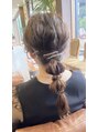 アグ ヘアー ニコル 富谷店(Agu hair nicol)&nbsp;ヘアセット大好きです！おまかせ下さい(^^)