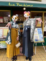 美容室 ラ ポチム&nbsp;卒業式アップ着付け