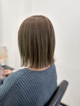 フォーディー(for D) Hair Salon for D　 ×　切りっぱなしボブ