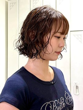 ナック 茶屋町(knack chayamachi) ニュアンスウェーブボブ【阪急梅田】