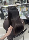 【艶髪縮毛矯正】地毛風ナチュラル縮毛矯正　プラチナ縮毛矯正