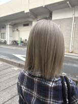アズールサン 草加西口店(azule-sun) ダブルカラー,ブリーチ,グレーベージュ,グレージュ【草加】