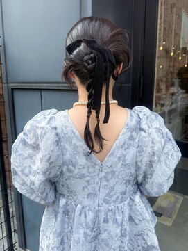 チーカ(chica) 結婚式ヘアアレンジ/カチモリヘア