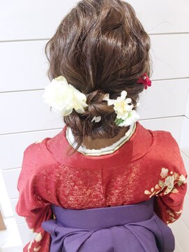 アコテアット ヘア(acote @) 【Neolive & 渋谷店】卒業式セット☆着付けメイク