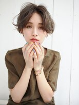 ネオリーブウリ 二子玉川店(Neolive uri)&nbsp;センターパート×ひし形ユルふわボブ《Uri/二子玉川》