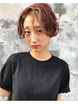 シーク(seek) 【seek　菜月】産毛カラーショート【長野  松本】