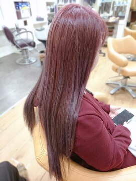 24 岸和田店 一度はやりたい！？赤髪ロング