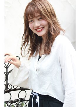 ブリーチ ラボ エーアイ 原宿店(BLEACH LABO Ai) 20代30代40代50代 色っぽふんわりロングの重軽ウェーブヘア♪