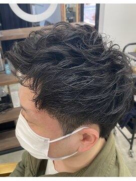 ルーダス(Rudus) アップバング×楽チンパーマ