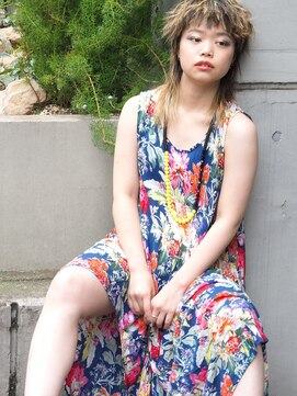 リブロ 三軒茶屋(LIBRO) ツイッギー×パーマスタイル