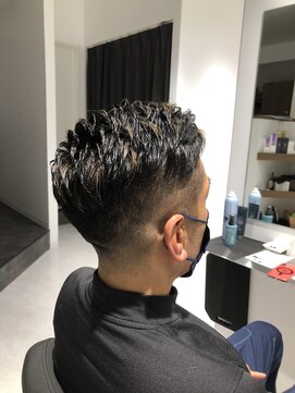 アンレッグ(AnReg) 【アンレッグ】フェード×七三×ハイライト