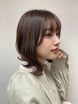 ゼンコー キチジョウジ シェール(ZENKO KICHIJOJI chere) アースカラー/ニュアンスボブ/マロンベージュ/20代/30代