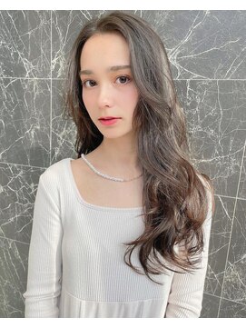 アッシュ 大森店(Ash) ロング/フェイスレイヤー/カール/透明感ヘアメイク