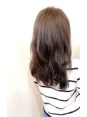 【パーマ】ナチュラルなロングデジタルパーマデザイン