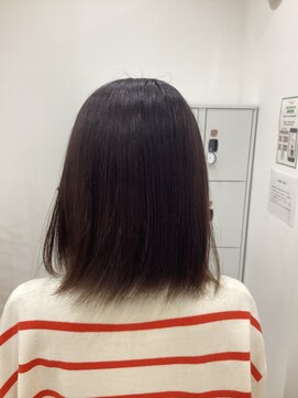 ビーズカラーイオン 酒田南店 ベージュブラウンで落ち着いた色味