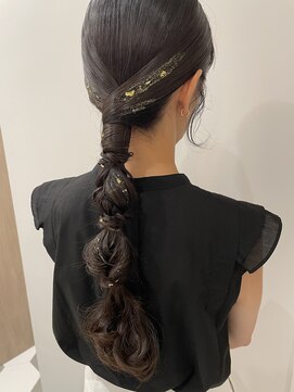 シュピネ(choupinet) 個性派タイト編みおろし