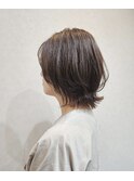 【MU-SE守山店】20代30代40代小顔ミディアム外ハネボブ
