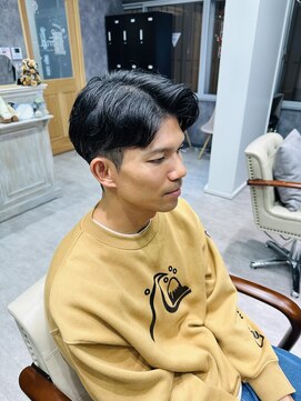 フォンド 津田沼(fond.) ハイライト/マッシュパーマ/ウルフ/アッシュブラック/津田沼