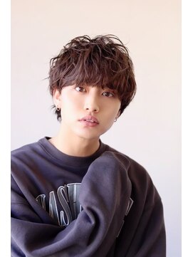 ソイクフ(SOY KUFU) MEN'S HAIRマッシュパーマショートスタイル