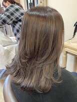 アルターリール(aL ter Rire)&nbsp;切りっぱなしボブ/エアリーロング/ピンクブラウン/鎌取/中村郁未