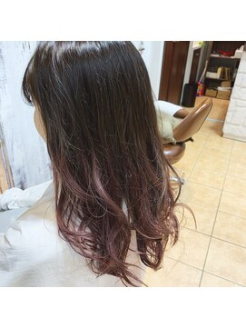 ロイ(ROY) グラデーションモーヴ 千葉駅美容室ROY高橋