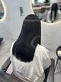 ミニョン(Mi9non)&nbsp;ブルーブラックカラーにしました！最近1番の人気カラーです！
