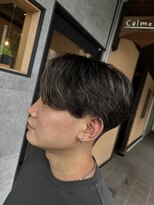 カルムヘアー(Calme hair)&nbsp;センターパート×ニュアンスパーマ