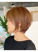 ショートヘア/ショートボブ/30代40代50代大人ショート