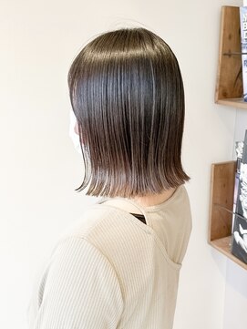 ロンド ブランシュ 錦糸町北口(Lond blanche) 黒髪ボブルフネビージュ小顔ワンレン