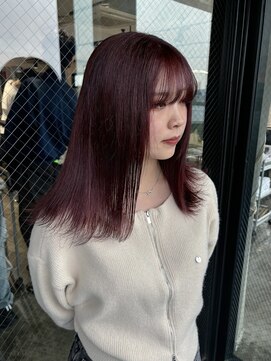 ザ オーダー(THE ORDER) 秋の深みレッド/ボルドーカラー