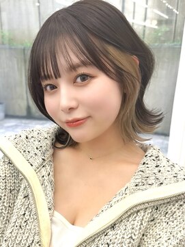 プラチナ(PLATINA) くびれボブ/韓国ボブ/顔周りカット/小顔カット