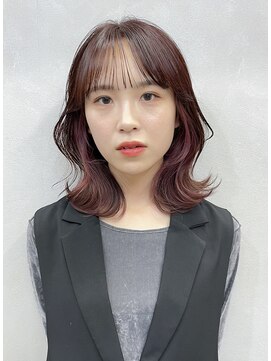 エッジ ヘア メイク(edge hair +make) カラー/ブリーチ/ダブルカラー/リタッチ/韓国/ハイトーン/流山