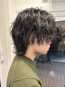 ラレイ ハラジュク(Lalei harajuku) 【白石】メンズスパイラルパーマ原宿学割