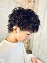 ペルソナ(PERSONA)&nbsp;【色気◎】メンズマッシュウルフ×パーマ