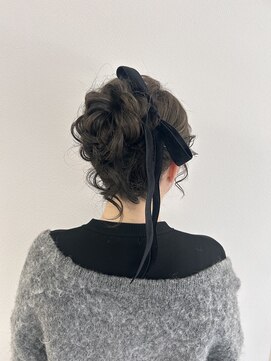 ヘアセットサロン サロンエイミー(salon aemii) パーマ風アップヘア
