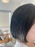 カット+根元ブリーチしてからオンカラー（長さ料金変動）+魔法の水￥19580~