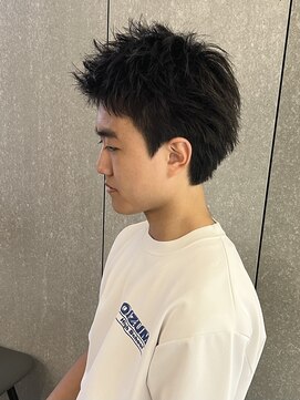 ニアウ 太田店(Niau) メンズスパイキーショート束感重視ナチュラルソフトツイスト