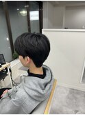 ダウンパーマスタイル