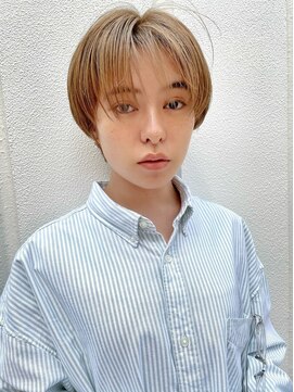 ソト 銀座(soto.) ハイライトカラー/くびれヘア/レイヤーパーマ/ミニボブ[銀座]