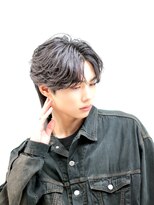 ブラック サッポロ(BLUCK SAPXOXO)&nbsp;大通駅/学割U24/メンズサロン/フェザーパーマ/シャドウパーマ