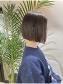 切りっぱなしボブ