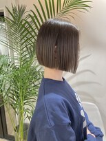 ヘアースタジオ ゼン カロン(Hair studio Zen kalon)&nbsp;切りっぱなしボブ