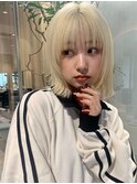 【MINX】似合わせ小顔レイヤーボブウルフ_銀座/髪質改善