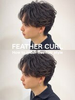 ディータ(Dita)&nbsp;毛流れフェザーセンターパート大宮メンズカットパーマ美容室