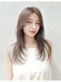 ミディアムストレート
