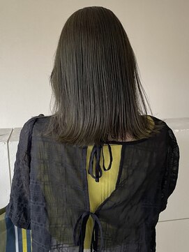 ヘアースペースブルーム プリュス 石橋店(HAIR SPACE BLOOM plus) 石橋/オリーブグレージュ/ケアブリーチ/髪質改善トリートメント